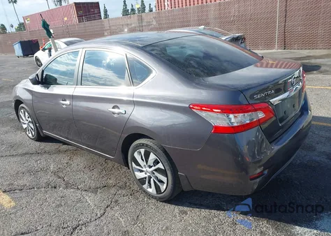 2014 Nissan Sentra S from USA, damaged, VIN 3N1AB7APXEL689898